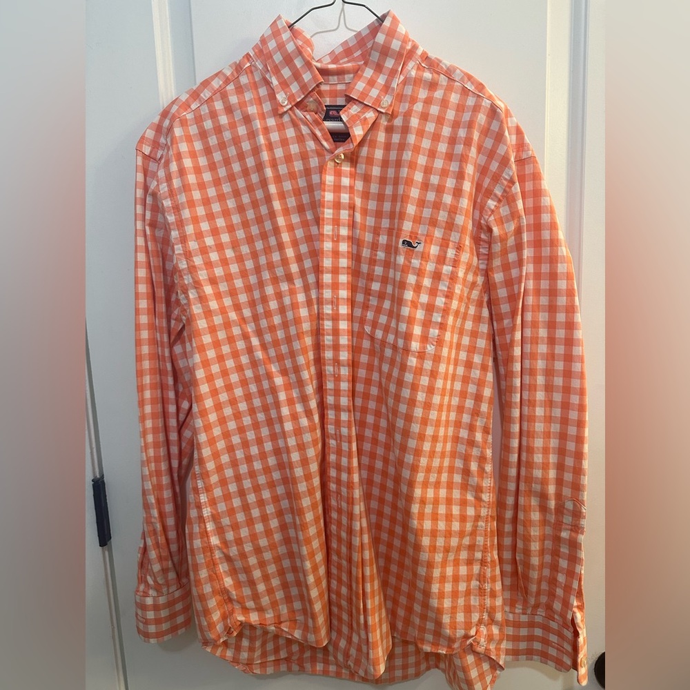 Men’s Button Down Vineyard Vines Dress Shirt